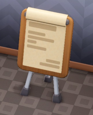 Het Planning Board is in feite niets meer dan een 'flip chart' op drie poten.