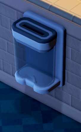 De Wall Dehumidifier is een doorzichtig apparaat dat je gewoon aan de muur hangt.