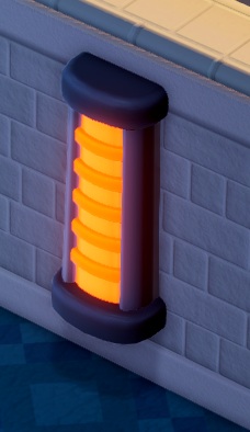De Wall Heater is een langwerpig verwarmingstoestel met een zichtbaar verwarmingselement. Uiteraard hangt het toestel aan de muur.